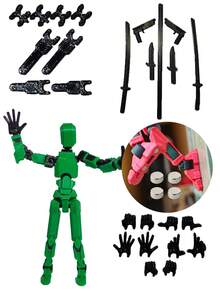 Dummy 13 Articulated Doll Assembly Kit - 綠色 - 查看 1