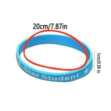 hoojojo 5pcs/Set Gelang Warna-warni, Gelang Penghargaan Siswa, Penghargaan Siswa Berprestasi, Perlengkapan Kembali ke Sekolah - MultiWarna - View 4
