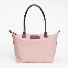 Women Shoulder Bags - 中型藕粉 - 查看 1