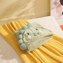 TDHD Coral Fleece Hooded Cartoon Animal Cloak Bath Robe, Fade Resistant, 100% Cotton, Kids Towel, Grade A - Multicolor - View 9