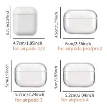 液态硅胶防震厚耳机保护壳适用于 Pro 2 和 4 - 灰色 - 查看 6