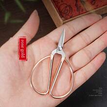 Handmade Delicate Mini Alloy Scissors, Stainless Steel DIY Handicraft Scissors, Tea Leaf Trimmer, Sharp Scissors For Crafts And Sewing, Utility Scissors - Multicolor - View 8
