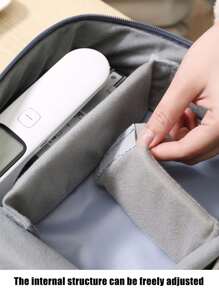 Große Kapazität Datenkabel Organizer Tasche, wasserdichte digitale Reisehülle für Ladegerät, Festplatte, Kopfhörer, tragbare elektronische Zubehör Aufbewahrung