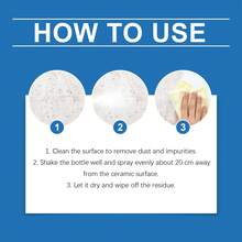 Ceramic Coated Indoor Tile Cleaning Spray, For Polishing, Wax Removal & Dirt Cleaning