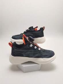 Zapatos deportivos casuales para adolescentes, estudiantes universitarios y jóvenes, para uso al aire libre. Zapatos atléticos, de running, baloncesto, bádminton y senderismo. Transpirables y cómodos, con suelas antideslizantes (botón giratorio asimétrico, entrega aleatoria)