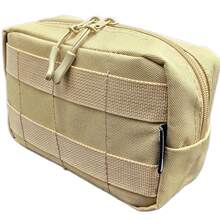 DEV´S TACTICAL & OUTDOOR Bolsa Tactica para Chaleco o Mochila, Bolsa Molle, Push Chaleco Mochila - Caqui - Ver 1