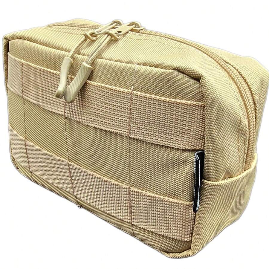 DEV´S TACTICAL & OUTDOOR Bolsa Tactica para Chaleco o Mochila, Bolsa Molle, Push Chaleco Mochila - Caqui - Ver 1