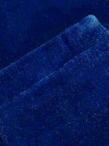 Men's Solid Color Lapel NeckLong Sleeve Single-Breasted Casual Suit Jacket - Navy Blue - View 4