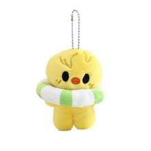 1 pieza Llavero/Colgante de muñeco anillo flotante de peluche con estilo coreano de niño sin hogar, igual que Yongbu - Multicolor - Ver 12