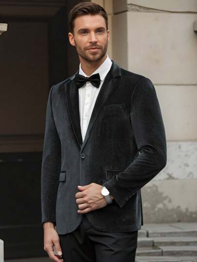 Herren Lässig Business Pendler Anzugjacke