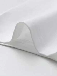 Front Unique Brush Pattern Print Round Collar Short Sleeve T-Shirt Top Comfort Breathable Fabric Leisure Sports Style Men 100% Cotton Street Wear T-Shirt (Choose A Larger Size To Get A Looser Effect)