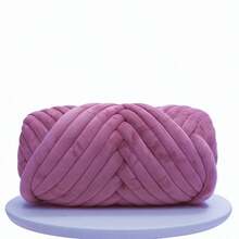 500G 16Meters Super Velvet Chunky Yarn,3cm Thick Bulky Giant Thread ,White Bag ,Yarn For Hand Knitting DIY, Handmade Bag,Soft Big Blanket Carpet , Fabric Strips, Cushions And Cat Beds - Multicolor - View 24