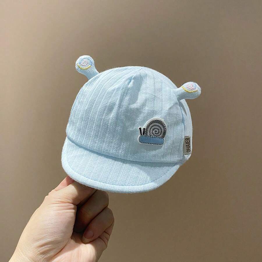 Baby & Kids Hats - 藍色-棉布款--鬆緊腰 - 查看 1