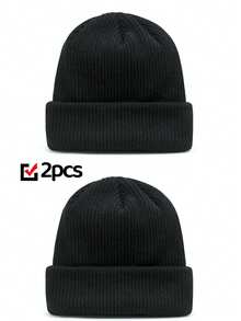 女士针织帽韩版冬季防寒报童帽秋冬 - 多色(A款) - 查看 10