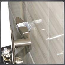 PVC Door Handle Protector, Anti-Collision Ring, Door Handle Bumper Guard - Select Different Hole Diameter According To The Thickness Of The Door Handle