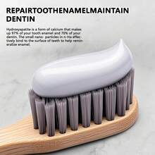 Pasta de dientes de hidroxiapatita natural - Repara eficazmente el esmalte dental, blanquea los dientes y protege la salud bucal - Multicolor - Ver 7