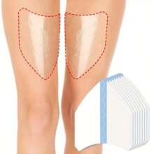 Ultra-Thin Anti-Friction Thigh Pad - Disposable Self-Adhesive Anti-Friction Tape, Breathable Thigh Skin Lift Patch, Suitable For Body And Legs, Relieves Friction On The Inner Thighs Of Men And Women, Relieves Friction, Breathable Adhesive, Comfortable To Wear