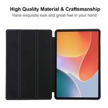 Funda para Tablet PC compatible con Infinix Xpad 11" 2024 y Megapad 11" con carcasa inferior de TPU suave - Negro - Ver 6