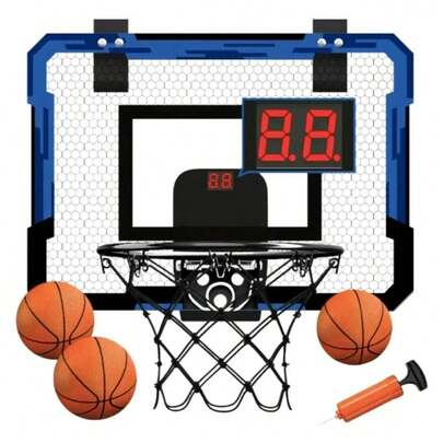 Tablero de Baloncesto Montado en Pared – Mini Canasta para Interior y Exterior