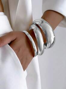 2pcs Retro Elegant Bohemian Floral Bow Adjustable Open Bangle Bracelet, Vintage Rustic Simple Personalized High-End Basic Stacking Jewelry For Women, Suitable For Daily Outfit, Gift For Friends, Family, Girlfriend, Valentine's Day, Mother's Day, All Season