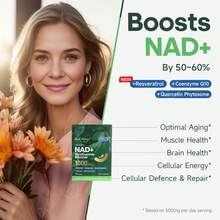 Quitmood NR1000 With CQ10 - Extra Strength NMN Alternative Liposomal, Nicotinamide Riboside, Resveratrol, Quercetin - Nad Supplement For Skin Aging Support, Energy And Focus - 90 Capsules - 3 包 - 查看 3