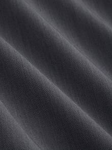 Women's Solid Color Pleated Loose High Waist Straight Leg Pants