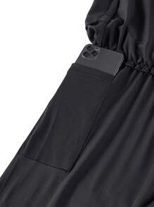 Herren Herbst/Winter enge Leggings, 2-in-1 Design, Fitness Sport Jogging Lauftraining Lässig Stretch feuchtigkeitsableitende schnelltrocknende Hose, Yoga