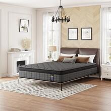 ENSHUI 12 Inch Hybrid Mattress With Gel Memory Foam And Pocket Springs For Cooling And Support, Twin To King Sizes - Xám - Xem 3