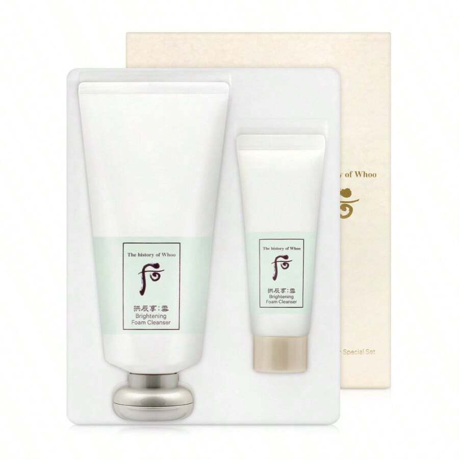 The History of Whoo Tofu Gongjin Hyang Cheongan Cleansing Foam 180ml Special Set - 顏色 - 查看 1