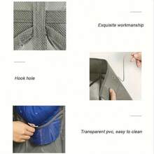 18/24 Pockets Hanging Door Hat Organizer Bag, Hat Storage Bag, Household Items Storage Bag, Sock Organizer Bag, Bra Organizer Bag, Over The Door Storage Bag