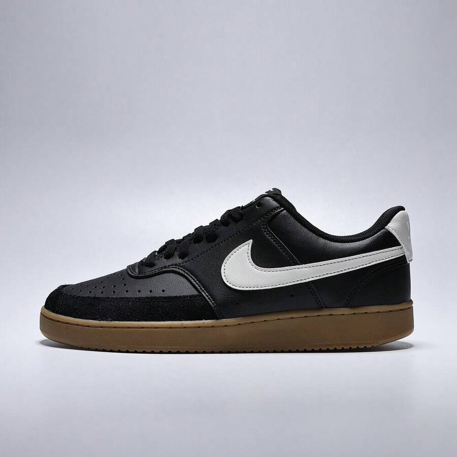 男款 NIKE COURT VISION LO 休闲运动鞋,低帮 IB2998-004 - 黑色 - 查看 1