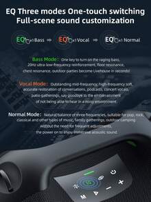 ZEALOT ZE21 250W Wireless Speaker, Outdoor Portable, Bluetooth Speaker, 48000mAh Long Battery, With RGB Color Lights, Up To 8 Hours Of Playback Time, Supports Mobile Phones/Tablets/TVs. Compatible With SD Card/USB/AUX, Serial Pairing Function, Suitable For/Car/Outdoor/Camping/Beach/Party - Black - View 8