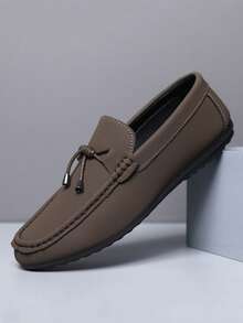 男士休闲乐福鞋，韩版时尚，百搭驾车鞋，Old Money Chic 秋季