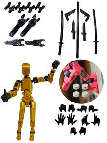Dummy 13 Articulated Doll Assembly Kit - 金色 - 查看 1