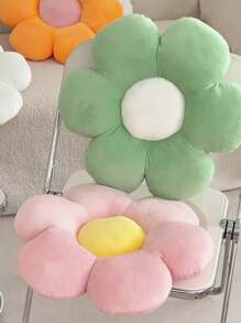 1 件，直径 45 厘米/17.71 英寸，有白色、绿色、红色、橙色、紫色、粉色可选，柔软舒适的水晶天鹅绒材质，向日葵雏菊形状，家居装饰适用于窗台垫、地板垫、沙发垫、椅垫、靠背垫、汽车垫、床头板垫，非常适合情人节、万圣节、圣诞礼物万圣节装饰秋季装饰房间装饰圣诞装饰圣诞装饰