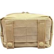 DEV´S TACTICAL & OUTDOOR Bolsa Tactica para Chaleco o Mochila, Bolsa Molle, Push Chaleco Mochila - Caqui - Ver 2