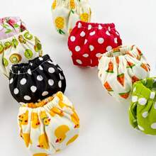 New Squirrel Pattern Reusable Baby Diaper Nappies, Absorbent Potty Training Pants For Small Pets, Outdoor Use - Multicolor - View 5