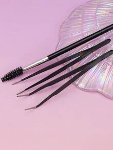 AYRMILLA 全新多色睫毛工具套装包含睫毛刷和睫毛镊子，使其成为一款功能齐全、便捷的睫毛夹和睫毛收集套装。它们精致耐用，配备精准刷头、眉刷、睫毛刷、弯夹和直夹、大号睫毛刷，适合喜欢飞扬跋扈的女孩，例如学生、电影和电视节目、旅行、度假、新娘、生日等。 - 彩色 - 查看 3