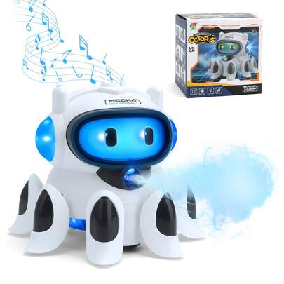 Children Universal Wheel Toy Crawling Training Toy Mechanical Octopus Toy Children's Interactive Toy