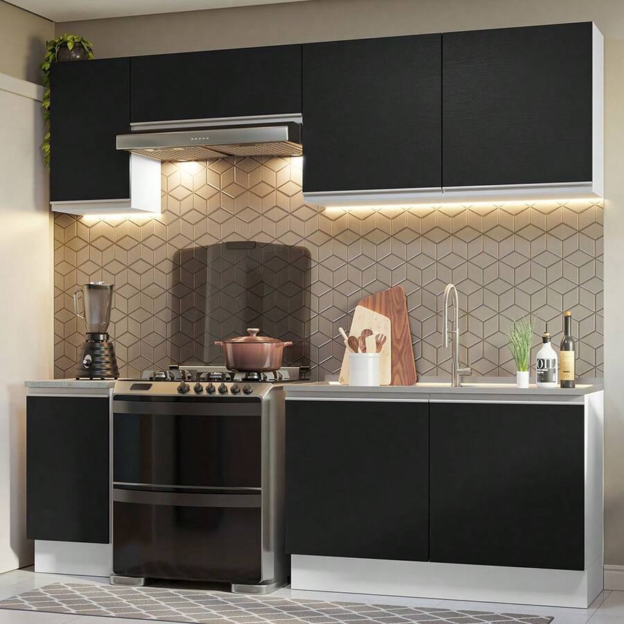 MADESA Baker's Racks - Black and White - View 1