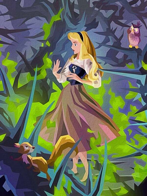 Disney 1PC, Frameless Digital Painting Kit - Disney, 40*50cm/15.7x19.68in, Small Things For Beginners And Adults, Intermediate Oil Painting, Cultural Decorative Art, DIY Digital Painting, Home Wall Art Deco, Handmade Wall Art Deco, Handmade DIY, Small Things For Meaningful Couples