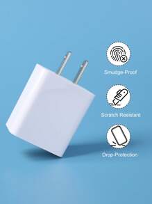 5V 2.1A 双口充电器适配器，美规插头，双 USB 快速充电器，兼容 15、16、17、OnePlus 等手机，USB 墙式充电器 - 美規A型插(110-127V) - 查看 4