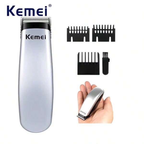 Kemei 1 Stück KM-666 Mini Haarschneidemaschine Haar/Bart Trimmer Mann tragbar Reise Finish Cutting Maschine Kinderhaartrimmer