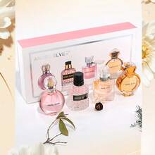 LZJV 3/4Piece Perfume Long-Lasting Fragrance Box Is Convenient For Women/Men To Carry, High-Quality Perfume With Better And Longer-Lasting Fragrance, Reverse Encounter Heart Language Women's/Men Perfume Set, Perfume Gift Box - Women cherish 4pcs - 查看 3
