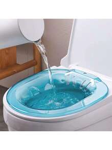 1 neuer Artikel/Bidet Toilettensitz, Damendouche, medizinisches Bidet, Hämorrhoidenpflege, Wochenbettversorgung, faltbare Badewanne, geeignet für Feiertage, Thanksgiving
