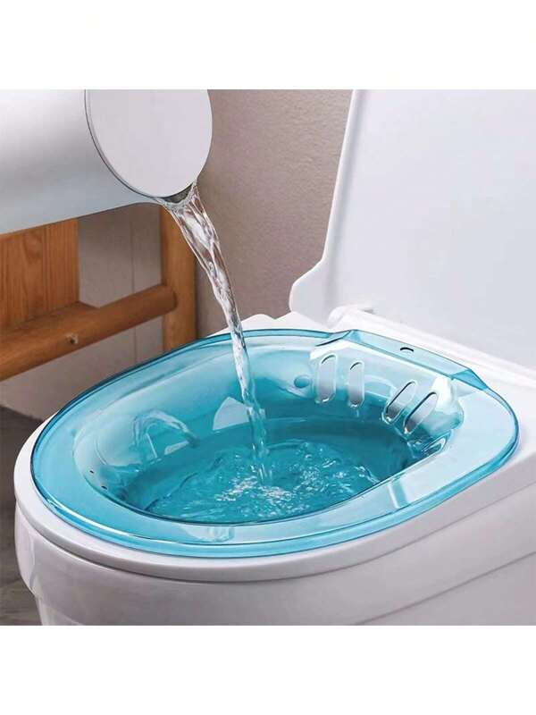 1 Stück Sitzbad Becken, hygienische Bidet-Vorrichtung für Frauen, Männer, Wochenbettversorgung, Hämorrhoiden, faltbare tragbare Badewanne, rutschfest
