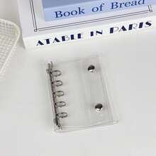 M5透明活页夹，10个双面套，替换纸，DIY活页夹笔记本套装。贴纸，贴纸簿，贴纸架，封口簿，贴纸活页夹，替换装，透明贴纸簿 - 彩色 - 查看 14