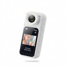 1pc 1080P Thumb Action Camera - Ultra Light 1.26oz (36g) With Magnetic Buckle, 1.47" IPS Touch Screen, 360° Rotatable Lens, Wearable Pocket Recorder With 32GB Card For Travel/Sports/Outdoor Adventures (Black/White) - màu đen - Xem 7