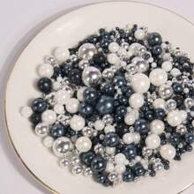 85g/3oz Assorted Pearls Cake Decorations - Cupcake Toppers For Celebrations, Wedding, Shower, Party, Christmas,Candy Decoration,Wedding Cake Topper