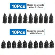 Reifen Reperatur Nägel für Auto, Motorrad, Roller, Fahrrad Vakuum Reifenreparatur, Gummi Metall Nagel Set, Auto Reifen Zubehör